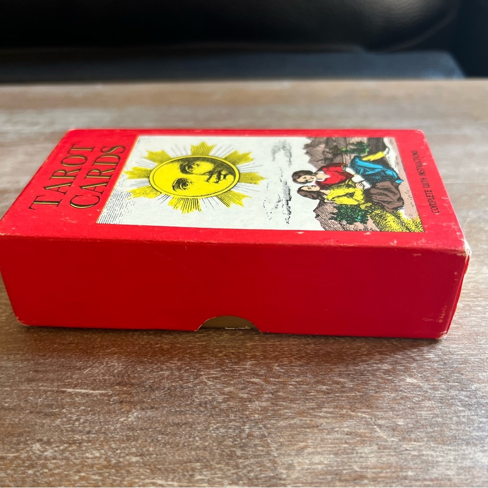 𝓥𝓲𝓷𝓽𝓪𝓰𝓮 𝓣𝓪𝓻𝓸𝓽 𝓒𝓪𝓻𝓭𝓼 1970 1JJ AG MÜLLER + CIE tarot - Picture 4 of 9
